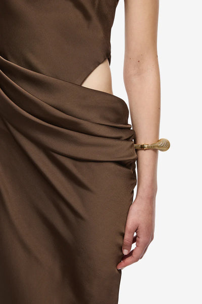 Isadora Satin Dress CARAFE