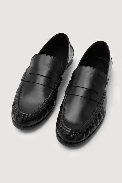Avenue Leather Loafer BLACK