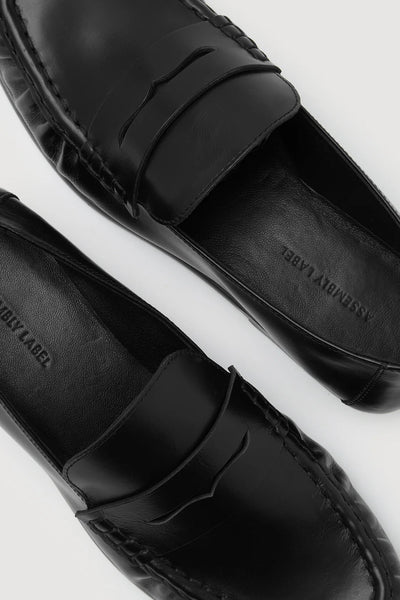 Avenue Leather Loafer BLACK