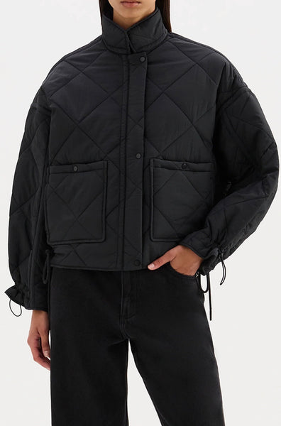 Sloane Puffer Jacket BLACK