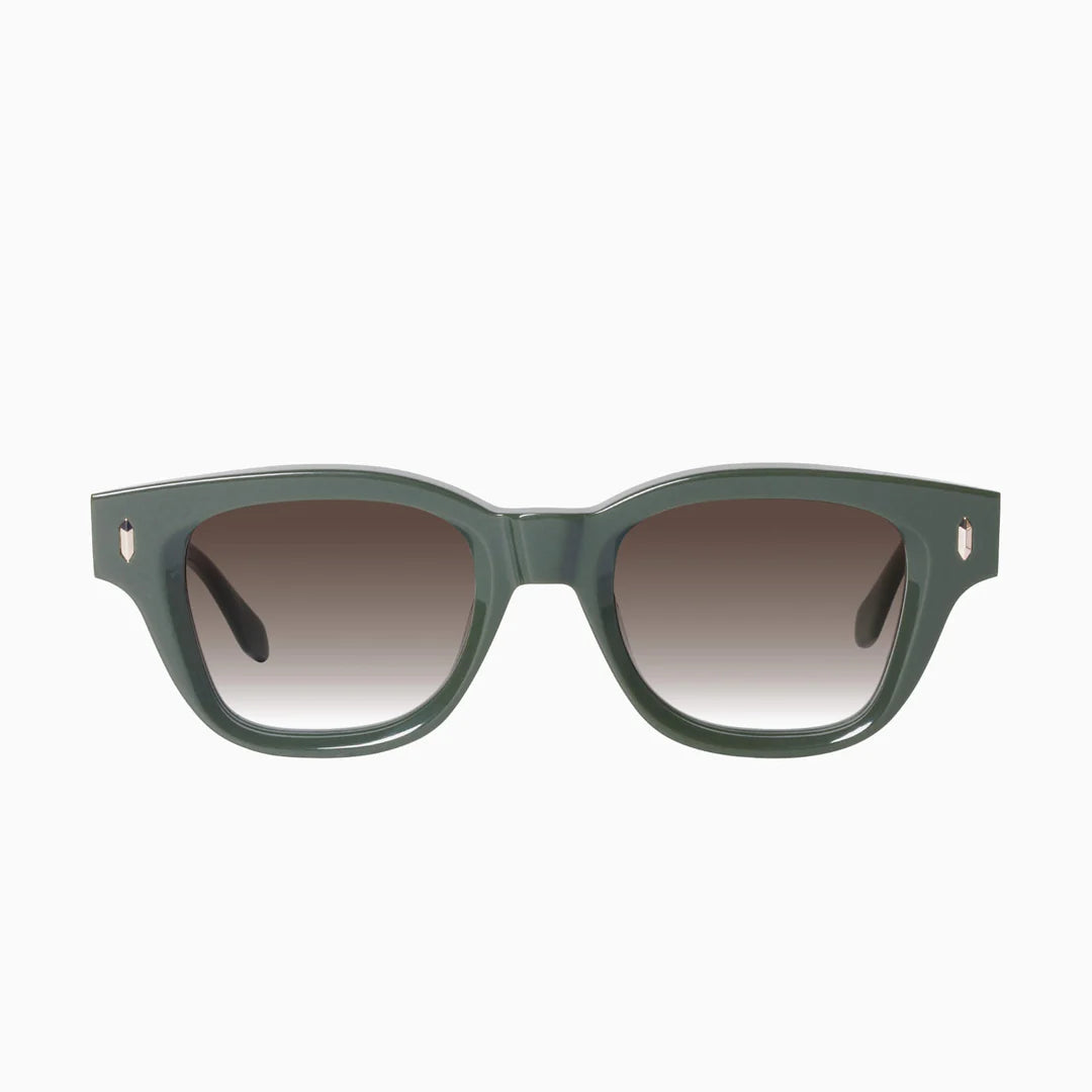 Ritual ARMY GREEN w. GOLD METAL/BROWN GRADIENT LENS