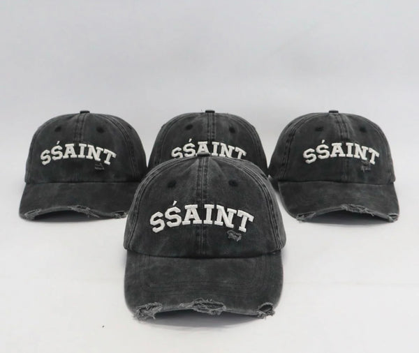 Logo Cap BLACK/ CREAM ACID WASH