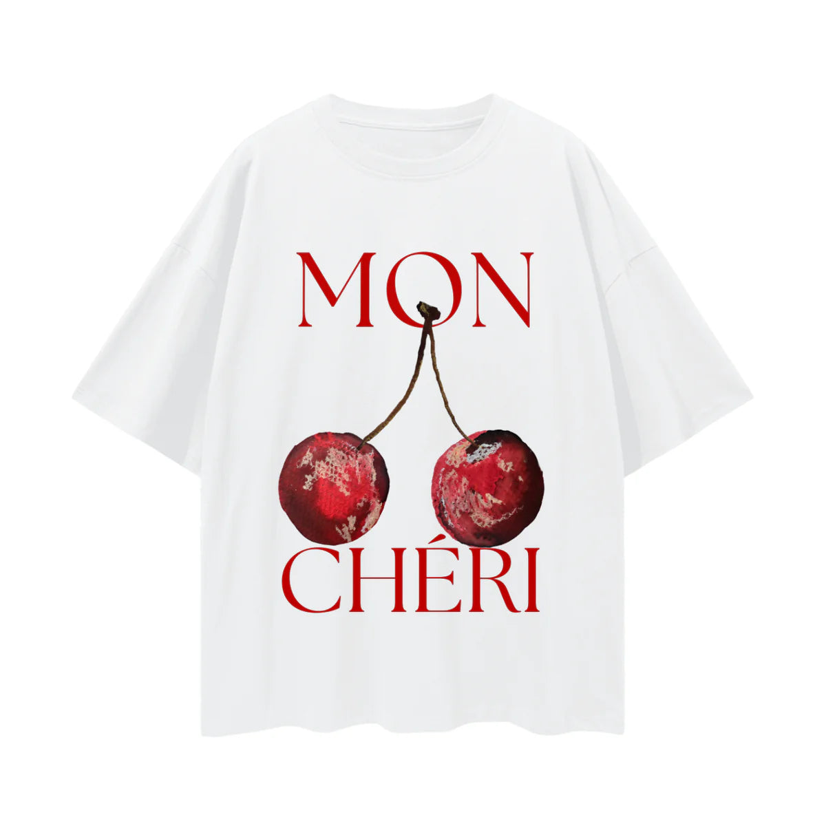 Mon Cheri Oversize Tee LUCENT WHITE