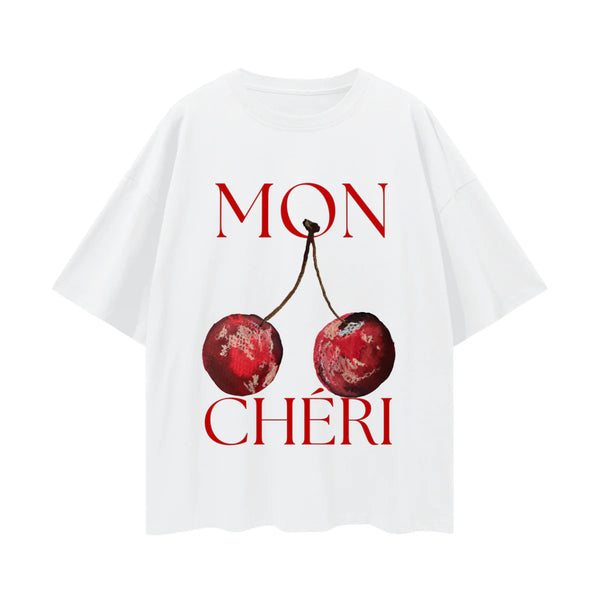 Mon Cheri Oversize Tee LUCENT WHITE