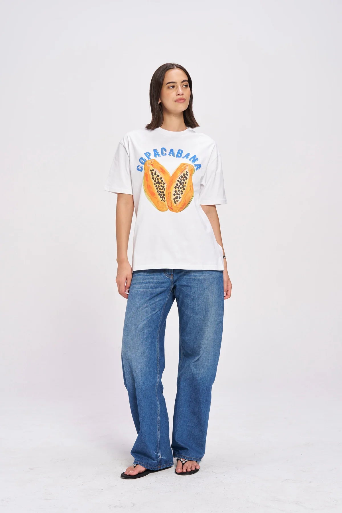 Copacobana Oversized Tee WHITE