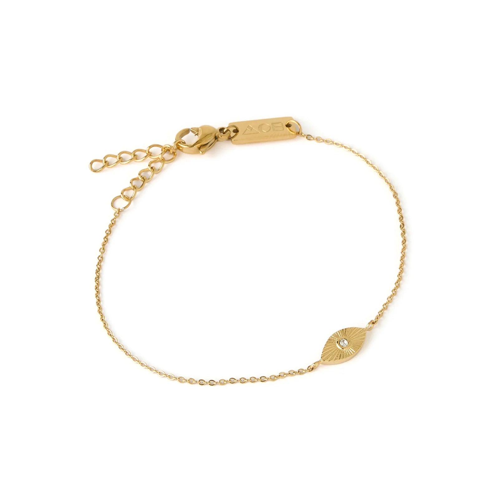 Evil Eye Bracelet 14K GOLD PLATED
