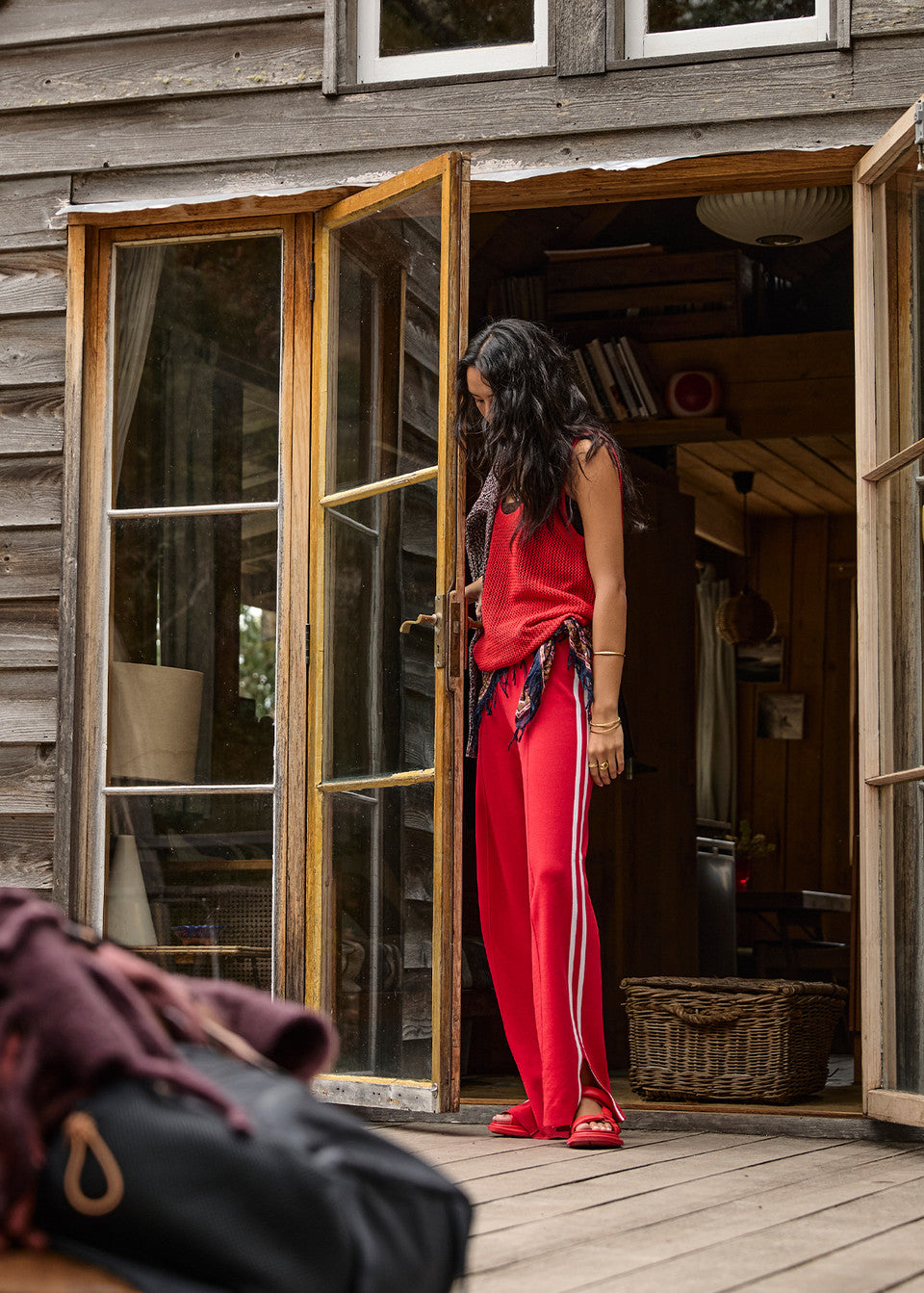Montana Freya Knit Pant ROJA