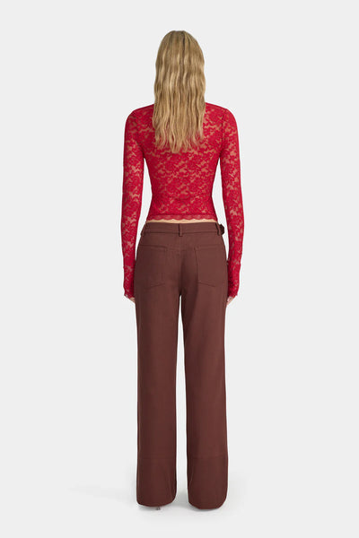 Alyssa Lace Cardigan ROUJE