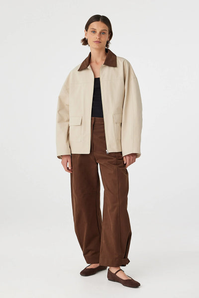 Rory Jacket BEIGE ESPRESSO