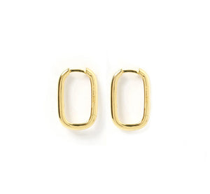 Link-Up Earrings Medium 14K GOLD PLATED