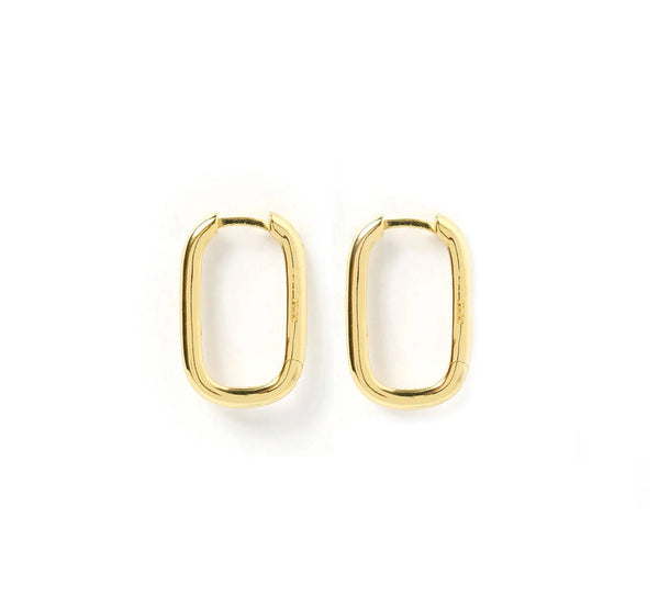 Link-Up Earrings Medium 14K GOLD PLATED