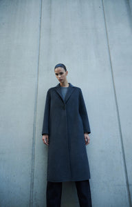 Riley Wool Coat CHARCOAL