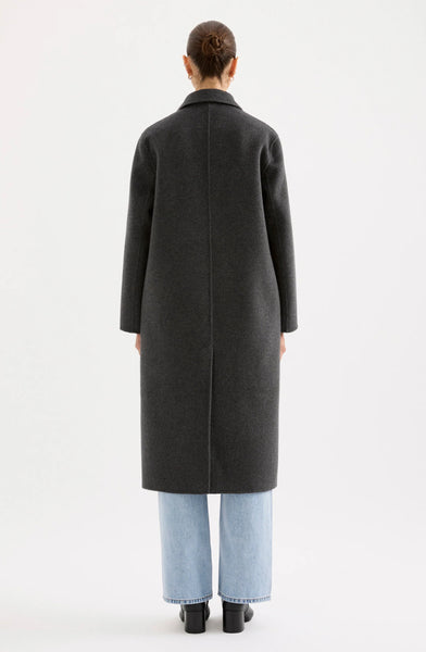 Riley Wool Coat CHARCOAL