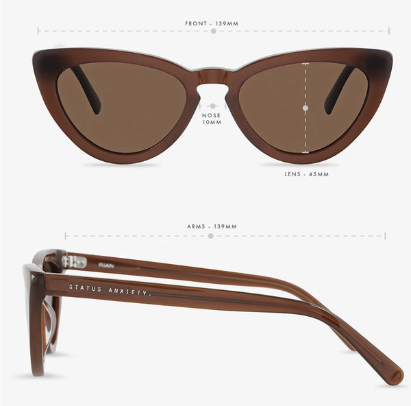 Villain Sunglasses BROWN
