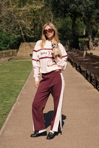 Saint Germain Knit Pant RED WINE