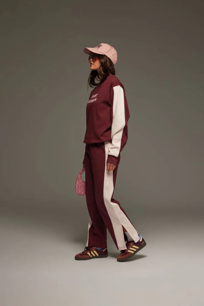 Saint Germain Knit Pant RED WINE