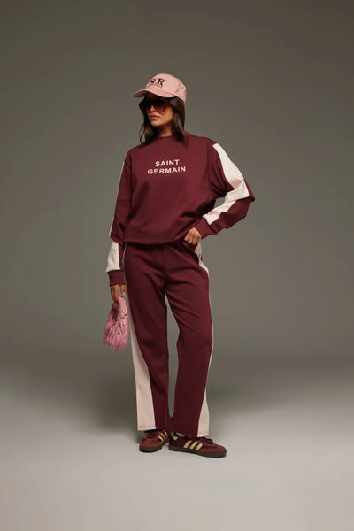 Saint Germain Knit Pant RED WINE