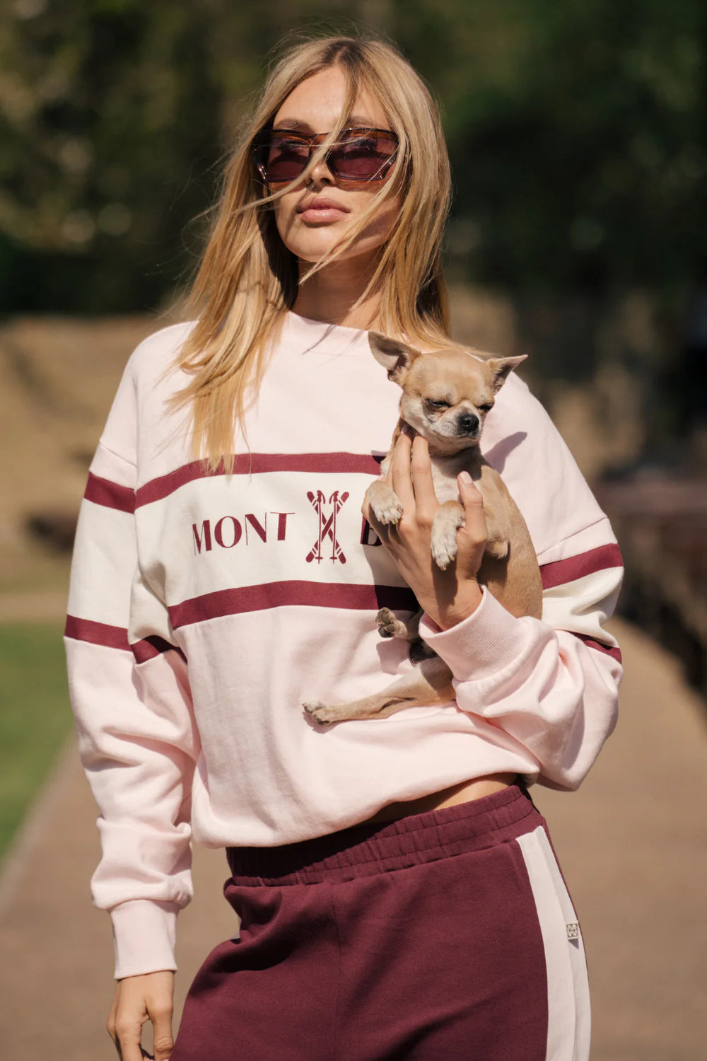 Alpine Sweatshirt LIGHT BLUSH