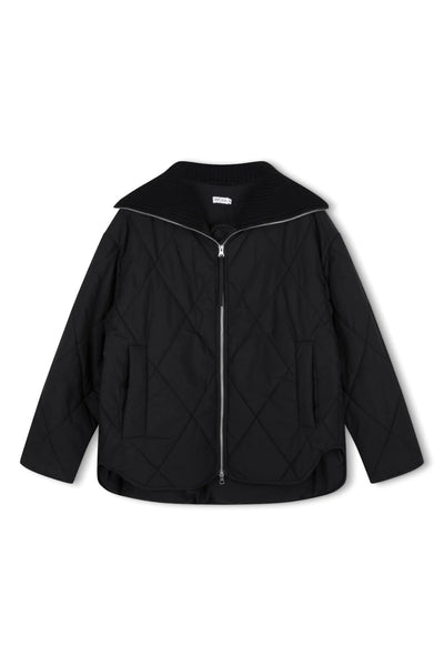 Reece Quilted Jacket BLACK