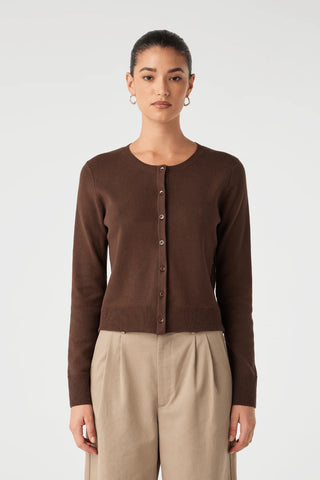 Flynn Cardigan ESPRESSO