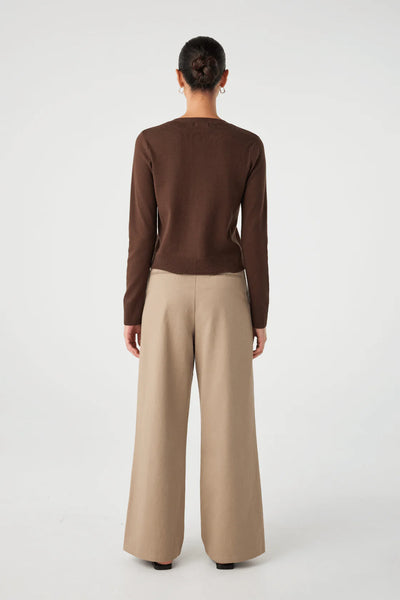 Flynn Cardigan ESPRESSO