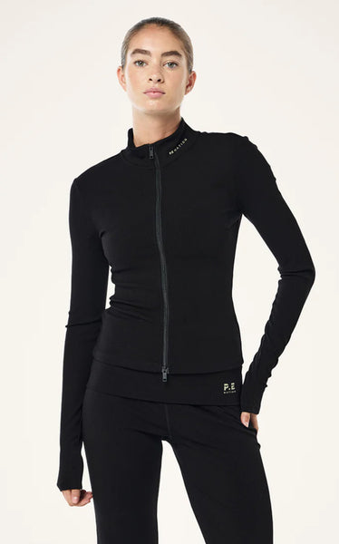 Social Club Zip Jacket BLACK
