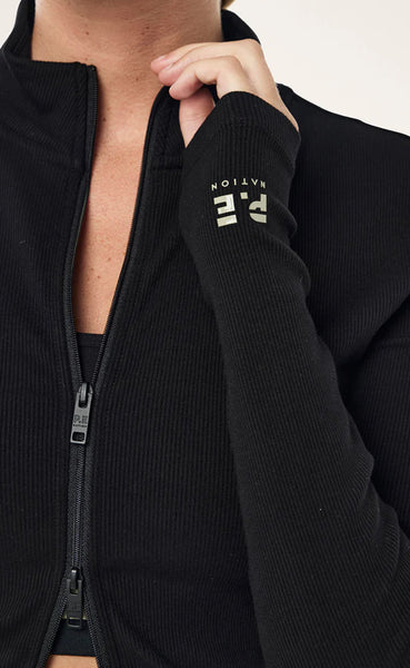 Social Club Zip Jacket BLACK
