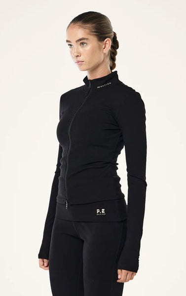 Social Club Zip Jacket BLACK