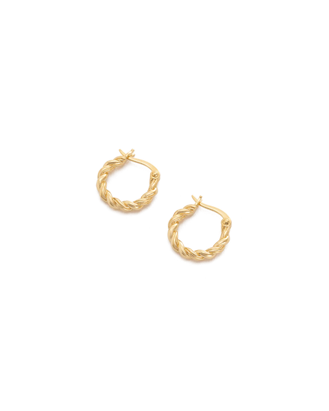 Horizon Hoops Small 18K GOLD PLATED