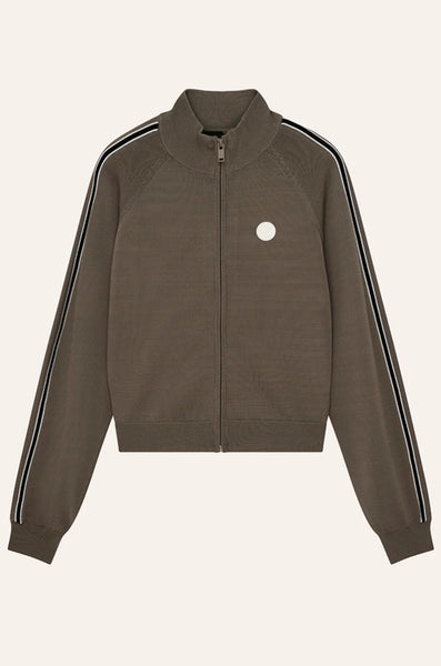 Retreat Knit Jacket BURNT BISCUIT