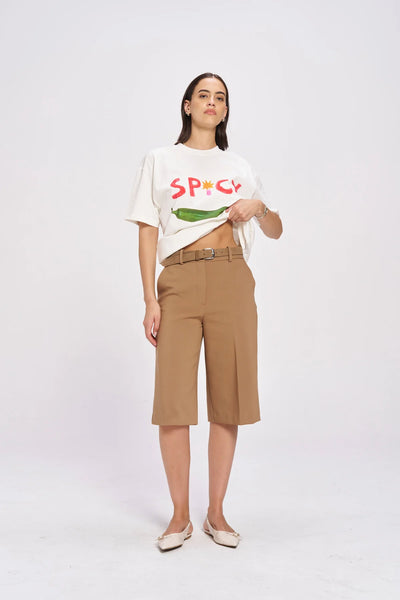Spicy Tee Oversized Tee IVORY