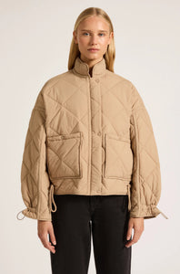 Sloane Puffer Jacket TAN
