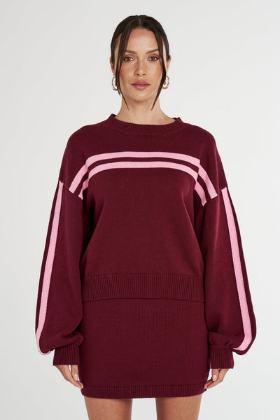 Summi Sweater PLUM