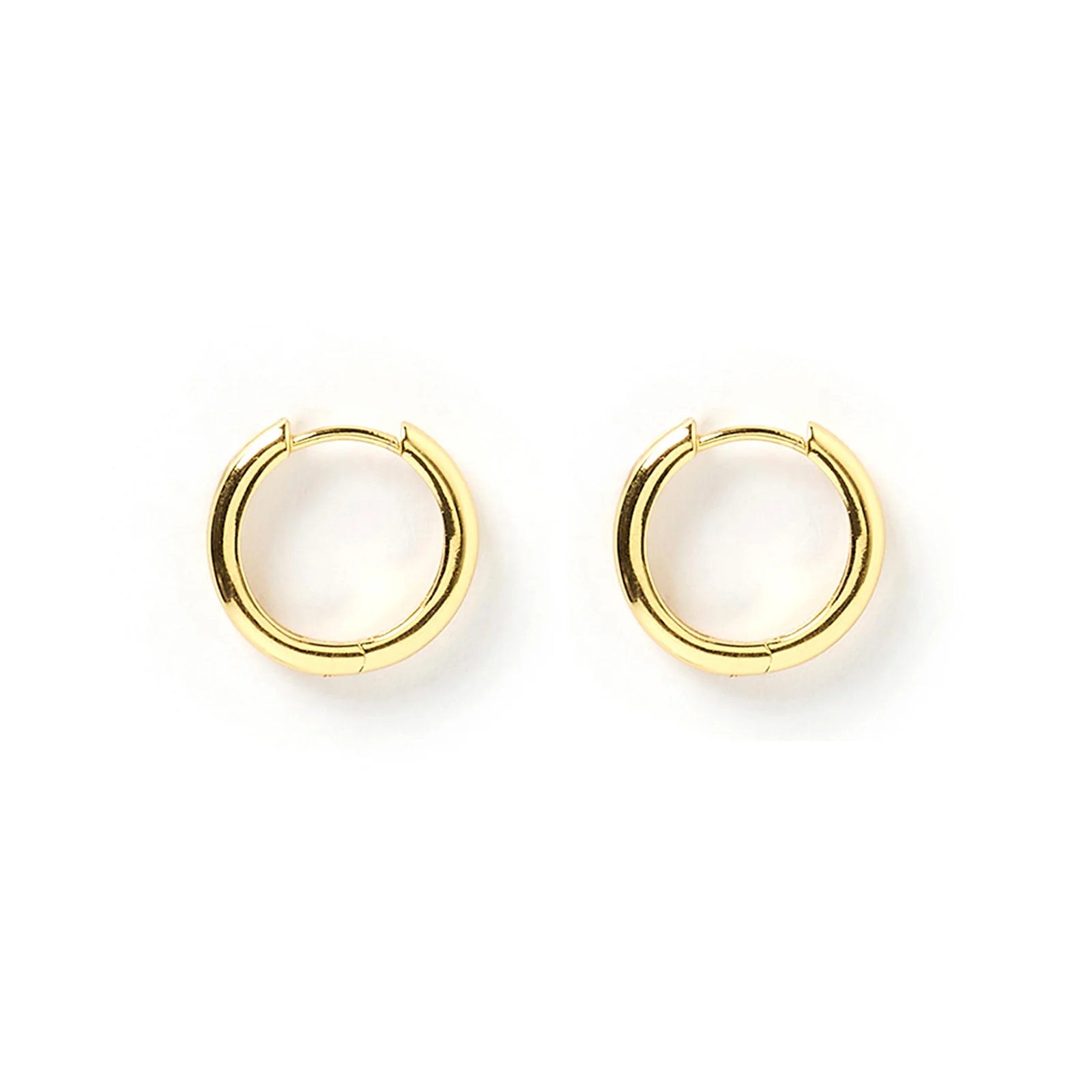 Jett Hoop Earrings 14K GOLD PLATED