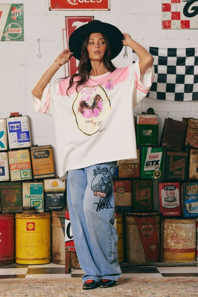 The Very Oversized Tee PINK PONY CLUB