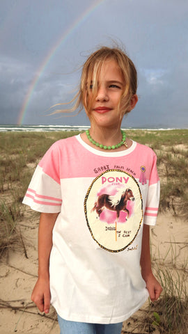 Kids Tee PINK PONY CLUB