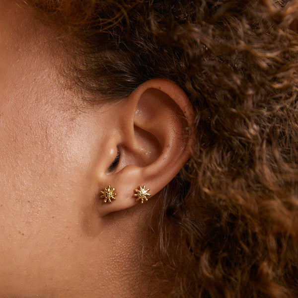 Magnolia Studs 14K GOLD PLATED