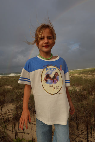 Kids Tee BLU PONY CLUB