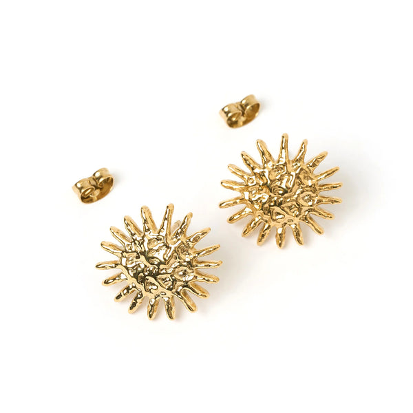 Magnolia Earrings 14K GOLD PLATED