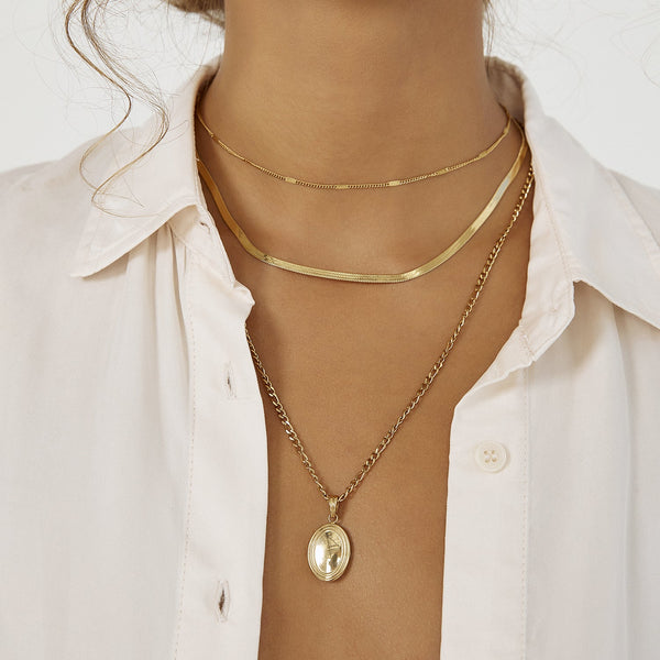 Willa Gold Necklace 14K GOLD PLATED