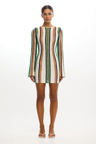 May Long Sleeve Mini Dress KALEIDOSCOPE