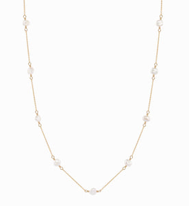 Lucia Necklace PEARL/14K GOLD FILLED
