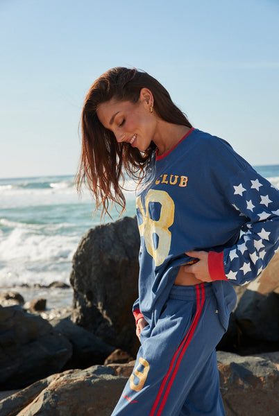 The Long Sleeve Tee YOU CUTE BLUE