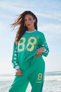 The Long Sleeve Tee YOU CUTE GREEN