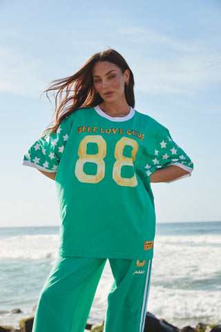 The Very Oversized Tee YOU CUTE GREEN