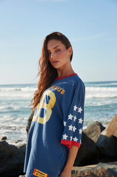 The Very Oversized Tee YOU CUTE BLUE