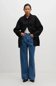 Levi Wool Coat BLACK