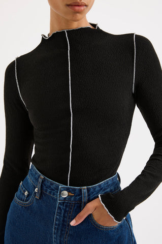 Xander LS Top BLACK