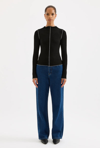 Xander LS Top BLACK