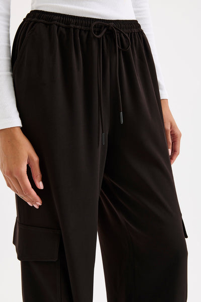 Quincy Cargo Pant BLACK
